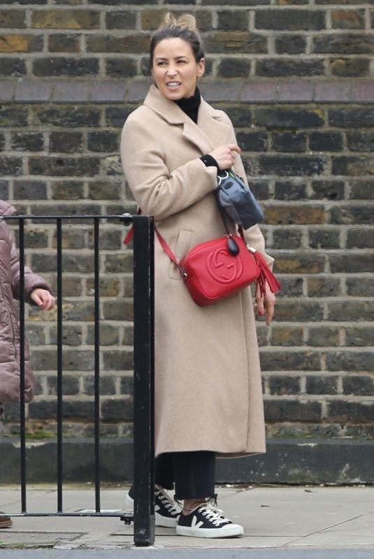 RACHEL STEVENS Out and About in Primrose Hill 03/25/2018