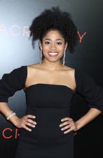 RACQUEL BIANCA at Acrimony Premiere in New York 03/27/2018
