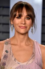 RASHIDA JONES at 2018 Vanity Fair Oscar Party in Beverly Hills 03/04/2018