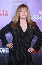 REBECCA DE MORNAY at Jessica Jones Season 2 Premiere in New York 03/07/2018