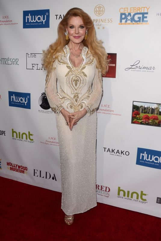 REBECCA HOLDEN at Roger Neal Style Hollywood Oscar Viewing Dinner 03/04/2018