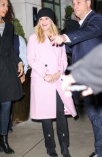 REESE WITHERSPOON Leaves Her Hotel in New York 03/08/2018