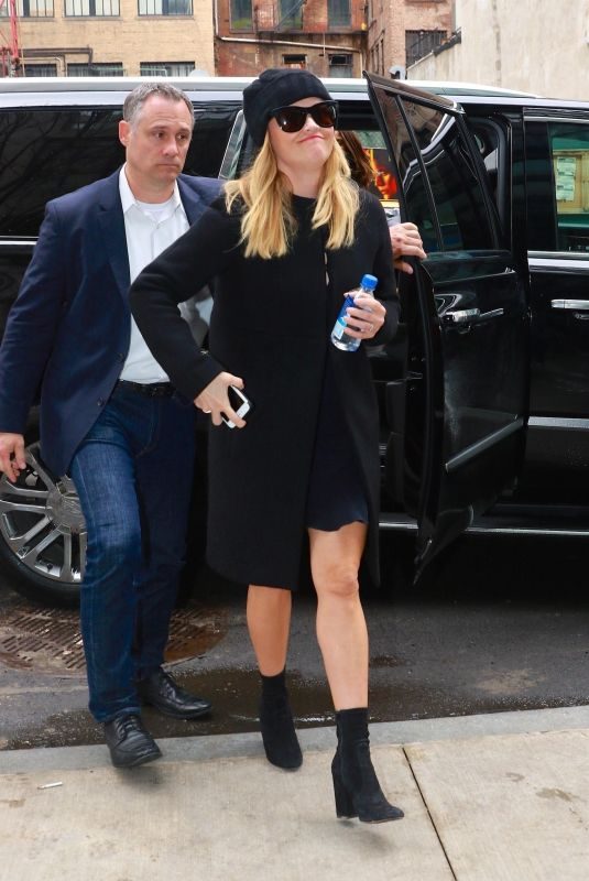 REESE WITHERSPOON Out in New York 03/08/2018
