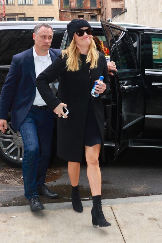 REESE WITHERSPOON Out in New York 03/08/2018