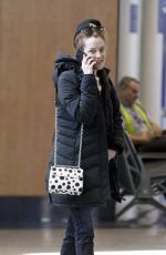 RILEY KEOUGH at Airport in Montreal 03/20/2018