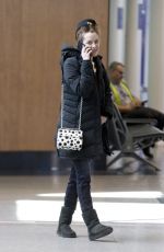RILEY KEOUGH at Airport in Montreal 03/20/2018