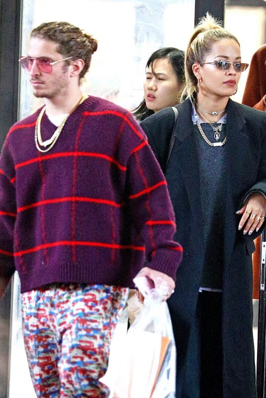 RITA ORA and Andrew Watt Out at Chinatown in New York 03/29/2018