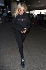 RITA ORA at Los Angeles International Airport 03/06/2018