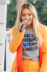 RITA ORA at March for Our Lives in Los Angeles 03/24/2018