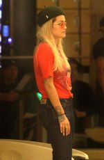 RITA ORA Night Out at Shatto 39 Lanes in Los Angeles 03/21/2018