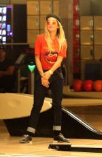 RITA ORA Night Out at Shatto 39 Lanes in Los Angeles 03/21/2018