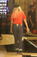RITA ORA Night Out at Shatto 39 Lanes in Los Angeles 03/21/2018