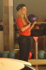 RITA ORA Night Out at Shatto 39 Lanes in Los Angeles 03/21/2018