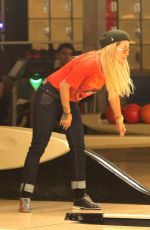 RITA ORA Night Out at Shatto 39 Lanes in Los Angeles 03/21/2018