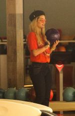 RITA ORA Night Out at Shatto 39 Lanes in Los Angeles 03/21/2018