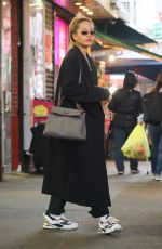 RITA ORA Out Shopping in New York 03/29/2018