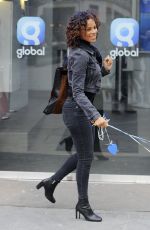 ROCHELLE HUMES Out and About in London 03/18/2018