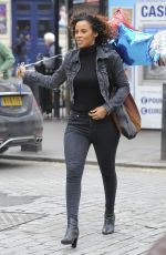 ROCHELLE HUMES Out and About in London 03/18/2018