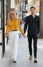 ROMEE STRIJD and Laurens Van Leeuwen Out in Venice 02/28/2018