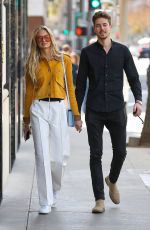ROMEE STRIJD and Laurens Van Leeuwen Out in Venice 02/28/2018
