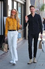 ROMEE STRIJD and Laurens Van Leeuwen Out in Venice 02/28/2018