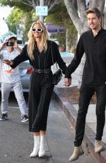 ROMEE STRIJD at The Ivy in West Hollywood 03/01/2018