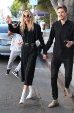 ROMEE STRIJD at The Ivy in West Hollywood 03/01/2018