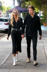 ROMEE STRIJD at The Ivy in West Hollywood 03/01/2018