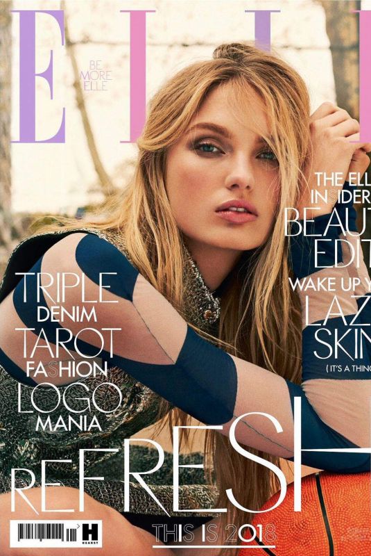 ROMEE STRIJD for Elle Magazine, UK January 2018