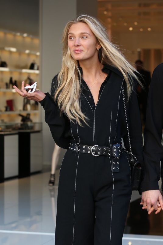 ROMEE STRIJD Out and About in West Hollywood 03/01/2018