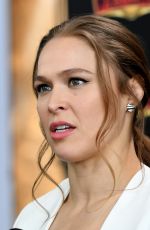 RONDA ROUSEY at WWE Press Conference at Met Life Stadium in East Rutherford 03/16/2018