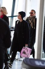 ROONEY MARA at Heathrow Airport in London 03/28/2018