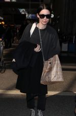 ROONEY MARA at LAX Airport in Los Angeles 03/05/2018