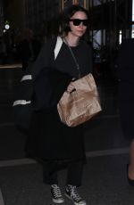 ROONEY MARA at LAX Airport in Los Angeles 03/05/2018