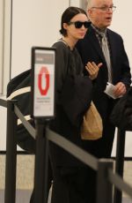 ROONEY MARA at LAX Airport in Los Angeles 03/05/2018