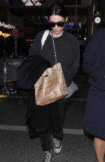 ROONEY MARA at LAX Airport in Los Angeles 03/05/2018