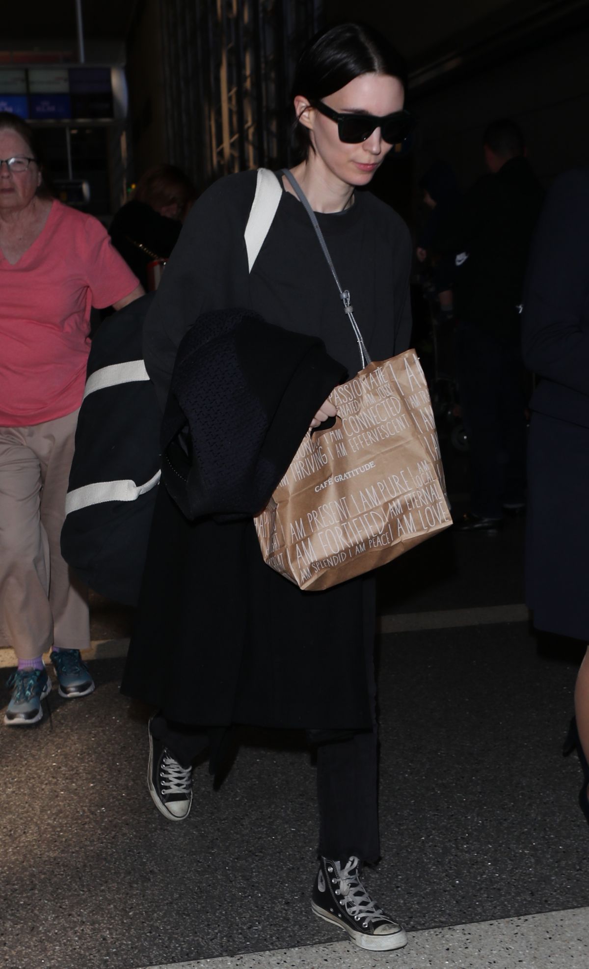 ROONEY MARA at LAX Airport in Los Angeles 03/05/2018 – HawtCelebs