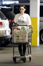 ROONEY MARA Shopping at a Health Food Store in Los Angeles 03/29/2018