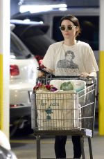 ROONEY MARA Shopping at a Health Food Store in Los Angeles 03/29/2018