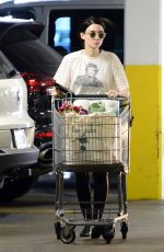 ROONEY MARA Shopping at a Health Food Store in Los Angeles 03/29/2018