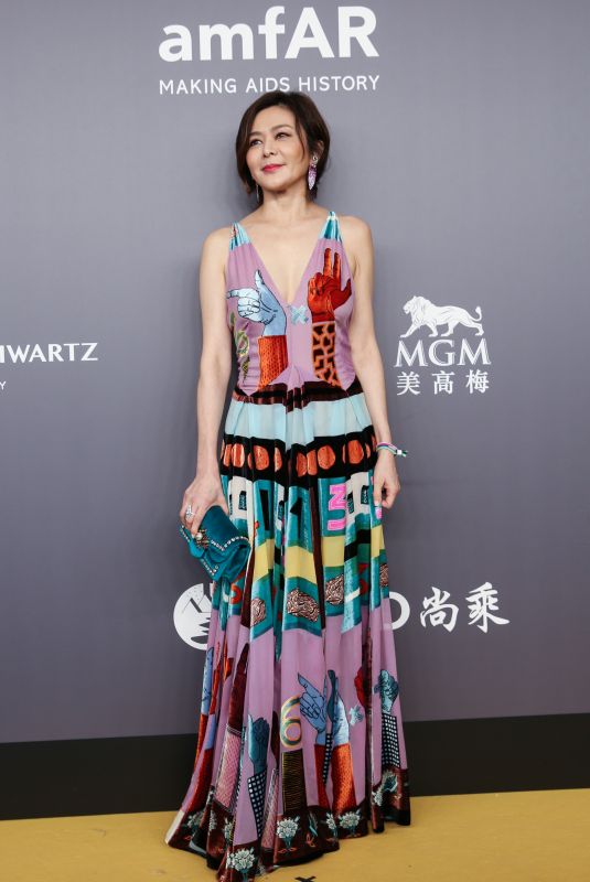 ROSAMUND KWAN at Amfar Gala 2018 in Hong Kong 03/26/2018