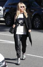 ROSANNA ARQUETTE Out and About in Beverly Hills 03/20/2018