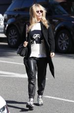ROSANNA ARQUETTE Out and About in Beverly Hills 03/20/2018