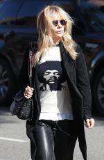 ROSANNA ARQUETTE Out and About in Beverly Hills 03/20/2018