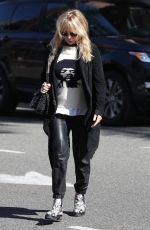 ROSANNA ARQUETTE Out and About in Beverly Hills 03/20/2018