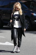 ROSANNA ARQUETTE Out and About in Beverly Hills 03/20/2018