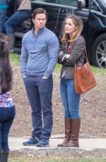 ROSE BYRNE on the Set of Instant Family in Atlanta 03/27/2018