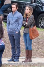 ROSE BYRNE on the Set of Instant Family in Atlanta 03/27/2018