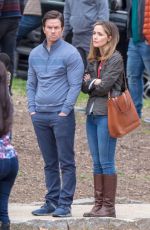 ROSE BYRNE on the Set of Instant Family in Atlanta 03/27/2018