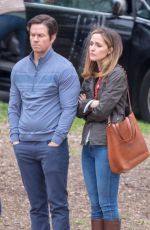 ROSE BYRNE on the Set of Instant Family in Atlanta 03/27/2018